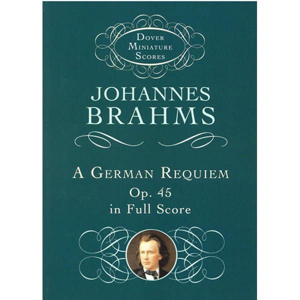 楽譜　ブラームス/ドイツ・レクイエム Op.45