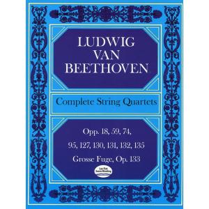 楽譜 ベートーヴェン／弦楽四重奏曲集(全曲)(【647480】／06-223612