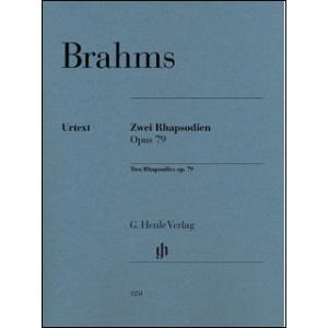 楽譜　ブラームス／2つのラプソディ Op.79（原典版）（ボイド運指）（Eich編）(GYP0011...