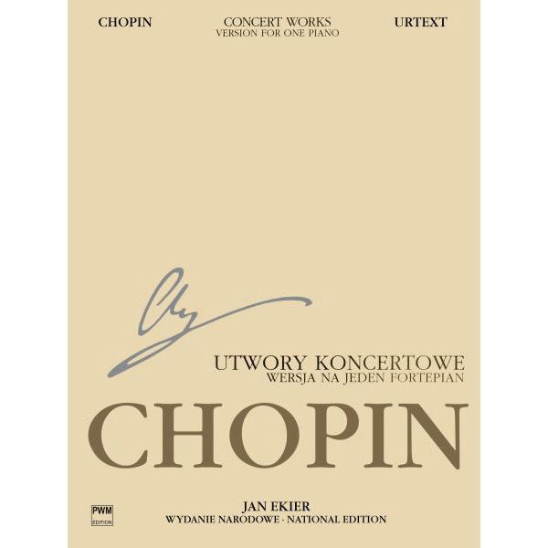 楽譜　ショパン/ピアノと管弦楽のための作品 Op.2,13,14(1台ピアノ用編曲)(エキエル編)