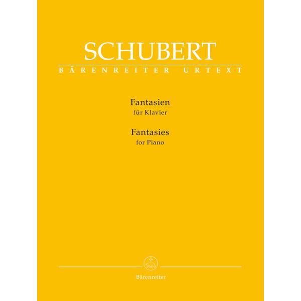 楽譜  シューベルト/ピアノのための幻想曲集(原典版)(Durr、Goldberger編)(GYP0...
