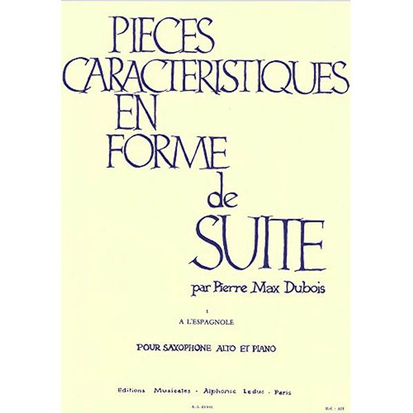 楽譜  デュボア/「性格的な小品」より スペイン風(E-flat管用)(GYW00009081/AL...