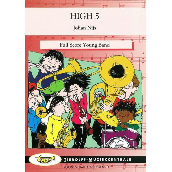 楽譜　ネイス／High 5（フレックス編成版）(GYW00124884／輸入吹奏楽譜／Grade 2...