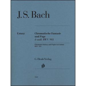 楽譜 J.S. バッハ／半音階的幻想曲とフーガ BWV 903 (ピアノ・ソロ