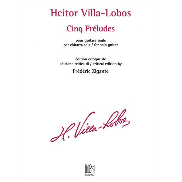 楽譜　ヴィラ＝ロボス／5つのプレリュード 【Guitar】(【2164397】／DF01657800...