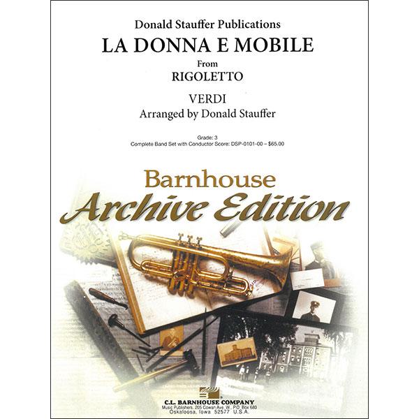 楽譜　ヴェルディ／女心の歌 (「リゴレット」より)(【672907】／DSP-0101-00／輸入吹...