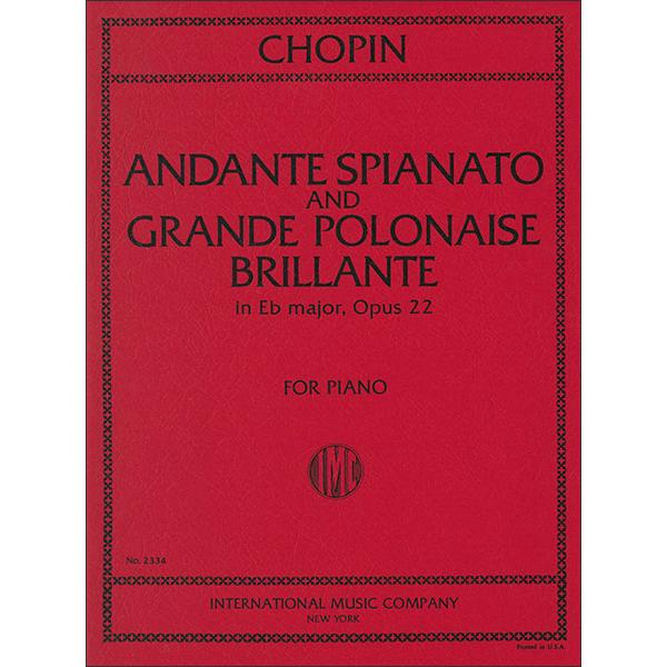 楽譜　ショパン／アンダンテ・スピアナートと華麗なる大ポロネーズ 作品22(【496539】／2334...