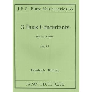 楽譜 クーラウ/フルート二重奏曲 OP.87(フ...の商品画像