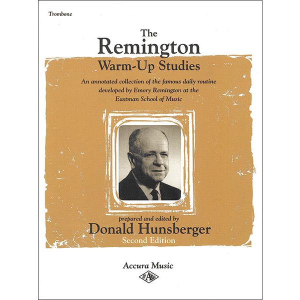 楽譜  レミントン/トロンボーンのためのウォームアップ練習曲 (ハンスバーガー編) 【第2版】(トロ...