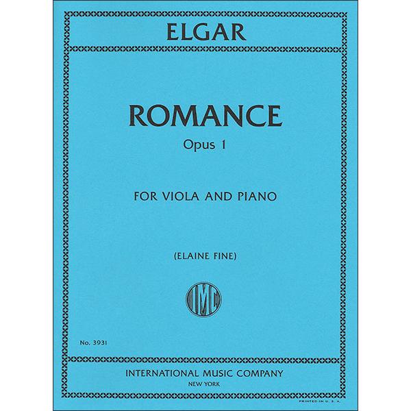 楽譜  エルガー/ロマンス 作品1 【Viola&amp;Piano】(【2181796】/3931/ヴィオ...