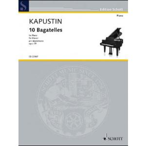 楽譜  カプースチン/10のバガテル Op.59(GYP00134897/ピアノ・ソロ/輸入楽譜(Y...