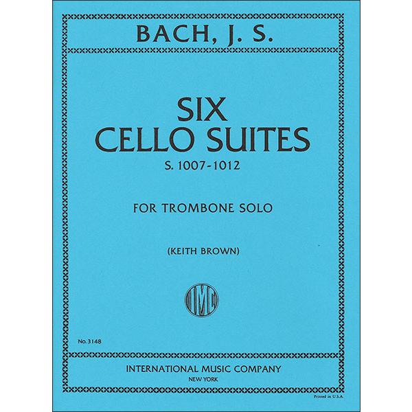 楽譜  J.S. バッハ/6つの無伴奏チェロ組曲 BWV 1007-1012 【トロンボーン版】(【...
