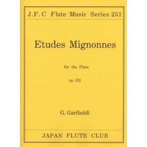 楽譜  ガリボルディ/ミニオンエチュード OP.131(フルートクラブ名曲シリーズ 251/在庫)