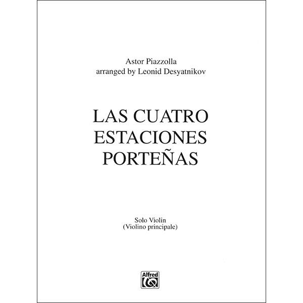 楽譜  ピアソラ/ブエノスアイレスの四季 【Solo Violin】(【1104957】/38941...