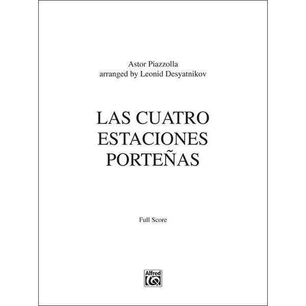 楽譜  ピアソラ/ブエノスアイレスの四季 【ストリングオーケストラスコア】(【1104944】/38...