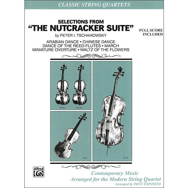 楽譜  チャイコフスキー/「くるみ割り人形」セレクション(【23855】/IF0458/弦楽4重奏 ...