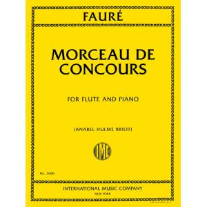 楽譜  フォーレ/コンクール用小品 【Flute&amp;Piano】(【2164124】/3680/フルー...