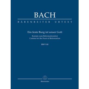 楽譜  J.S. バッハ/われらが神は堅き砦 BWV 80 (カンタータ 第80番) 【スタディスコ...