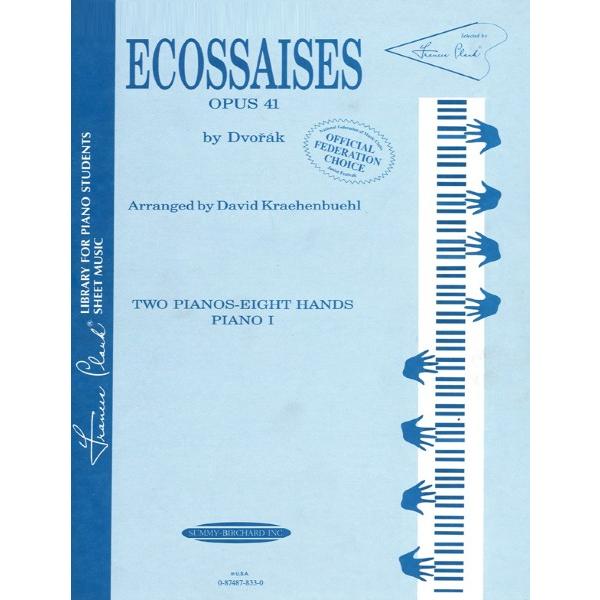 楽譜 【取寄品】【取寄時、納期1週間〜10日】輸入 エコセーズ Ｏｐ． ４１ （２Ｐ８Ｈ） Ecos...