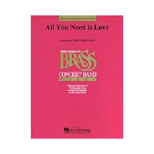 楽譜 【取寄品】【取寄時、納期1週間〜10日】輸入 ビートルズ・メドレー（カナディアン・ブラス・バージョン） All You Need Is Love (Canadian Brass plays Len