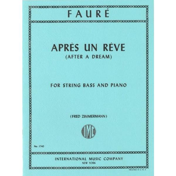 楽譜 【取寄品】【取寄時、納期1週間〜10日】輸入 コントラバスソロ 夢のあとに After a D...