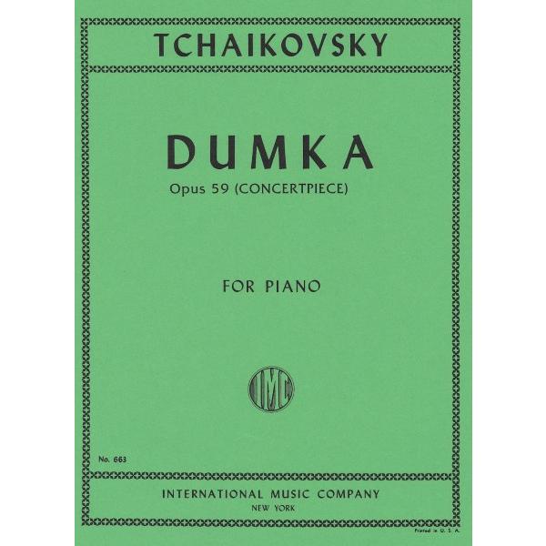 楽譜 【取寄品】【取寄時、納期1週間〜10日】輸入 ドゥムカ Ｏｐ． ５９ （ロシアの農村風景） （...