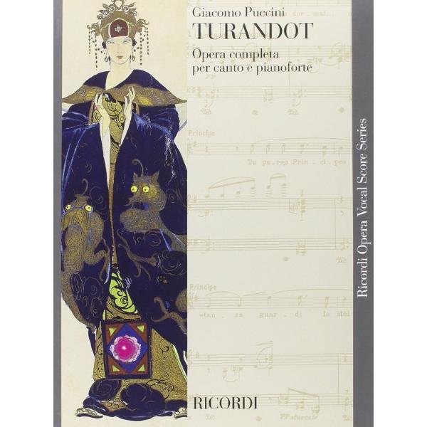 楽譜 【取寄品】【取寄時、納期1週間〜10日】輸入 歌劇「トゥーランドット」 （Ｖｏｃａｌ Ｓｃｏｒ...