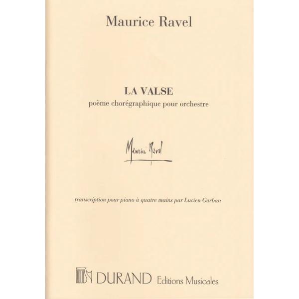 楽譜 【取寄品】輸入　1台連弾　ラ・ヴァルス （1台4手編曲)　La valse (1P4H)／ラヴ...