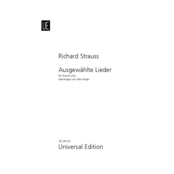 楽譜 【取寄品】輸入　ピアノソロ　ピアノ独奏のための歌曲選集　Ausgewahlte Lieder ...