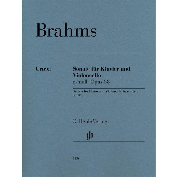 楽譜 【取寄品】輸入　チェロ　チェロソナタ 第1番 ホ短調 作品38　Sonata for Pian...