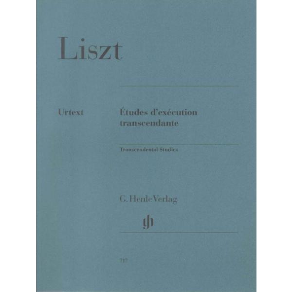 楽譜 （７１７）リスト 超絶技巧練習曲集 （原典版／ヘンレ社） FRANZ LISZT Transc...