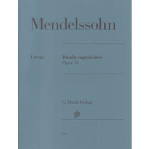 楽譜 （９１９）メンデルスゾーン　ロンド　カプリチオーソ　（原典版／ヘンレ社） FELIX MENDELSSOHN BARTHOLDY Rondo capriccioso op. 14 Ul【ネコポスは送料
