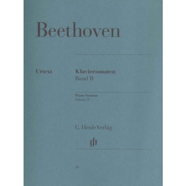 楽譜 （３４）ベートーヴェン ピアノソナタ集（２） （原典版／ヘンレ社）LUDWIG VAN BEE...