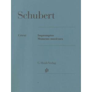 楽譜 （４）シューベルト　即興曲／楽興の時　（原典版／ヘンレ社）FRANZ SCHUBERT Impromptus and Moments musicaux Walter Gieseking (Edito【沖縄・離島以外