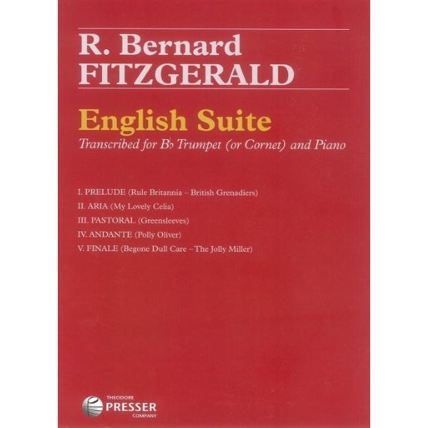 楽譜 【取寄品】ＭＳＯＴＰ４２　輸入　イギリス組曲（バーナード・フィッツジェラルド編曲）（トランペッ...