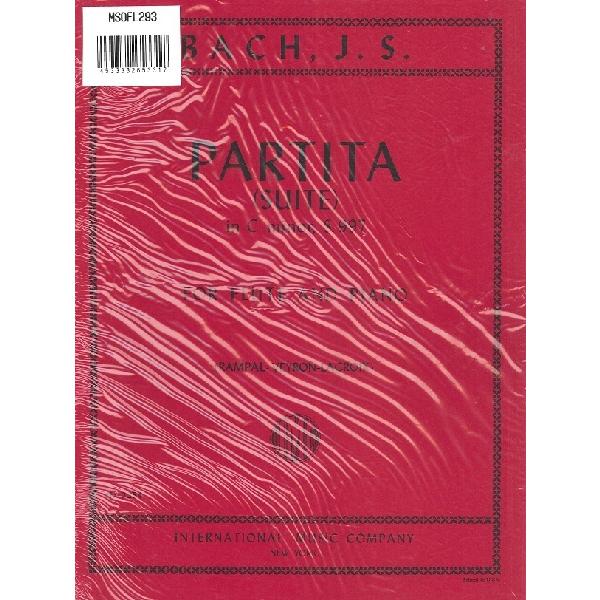 楽譜 【取寄品】ＭＳＯＦＬ２９３ 輸入 組曲・ハ短調・BWV997（バッハ）（フルート＋ピアノ）【P...