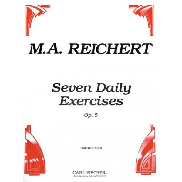 楽譜 【取寄品】ＭＳＯＦＬ７１７　輸入　7つの日課練習曲・Op.5（マテュー＝アンドレ・ライヒェルト...