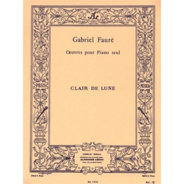 楽譜 【取寄品】ＭＳＯＫＥ２４７０　輸入　月の光・Op.46・No.2（ガブリエル・フォーレ）（ピア...
