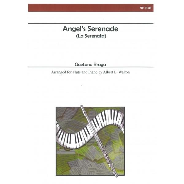 楽譜 ＭＳＯＦＬ３８３１　輸入　天使のセレナード（ガエターノ・ブラーガ）（フルート+ピアノ）【Ang...