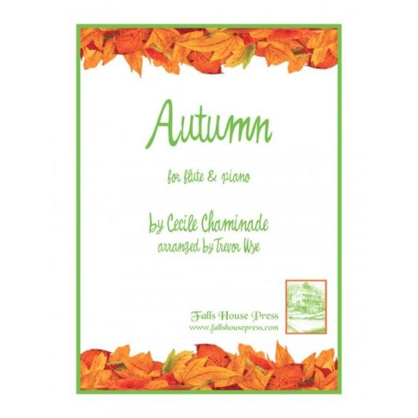 楽譜 【取寄品】ＭＳＯＦＬ１４　輸入　秋（セシル・シャミナード）（フルート+ピアノ）【Autumn】...