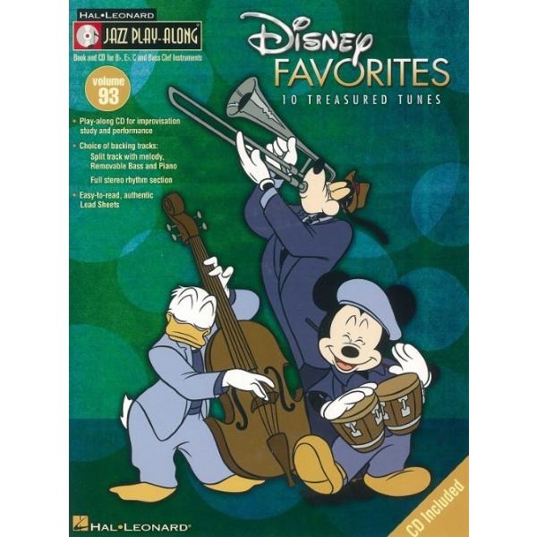 楽譜 【取寄品】ＭＳＯＴＸ１１４６　輸入　ディズニー・ジャズ・フェイバリット（テナーサックス）【Di...