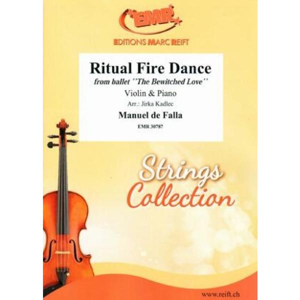 楽譜 【取寄品】ＭＳＯＶＮ１８４７ 輸入 火祭りの踊り（マヌエル・デ・ファリャ） （ヴァイオリン＋ピ...