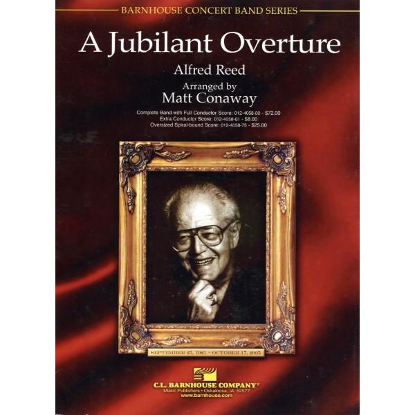 楽譜 【取寄品】ＵＮ７４４ 輸入 ジュビラント序曲（リード／コナウェイ編曲、中級バンド用） （リード...