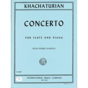 楽譜 A. ハチャトゥリアン／ヴァイオリン協奏曲 （VnとPf）(【1085054