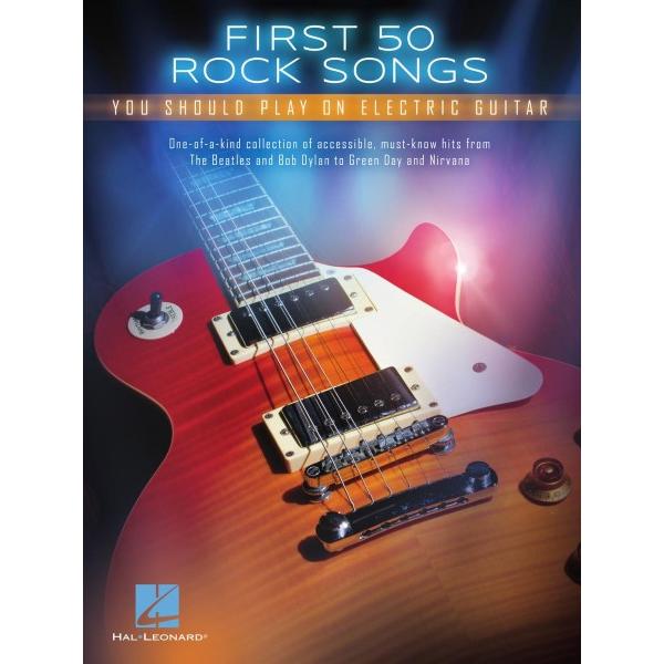 楽譜 【取寄品】ＧＴＰ８２９　輸入　エレキギターで最初に弾くべき５０曲（ＴＡＢ譜）（サティスファクシ...