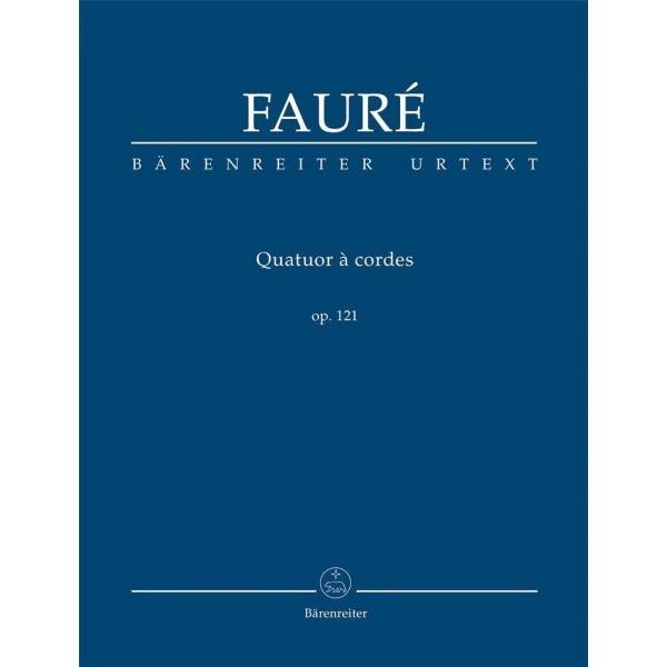楽譜 【取寄品】ＳＣＯ６０５　フォーレ／弦楽四重奏　作品１２１　Ｎ１９５（スタディ・スコア）（原典版...