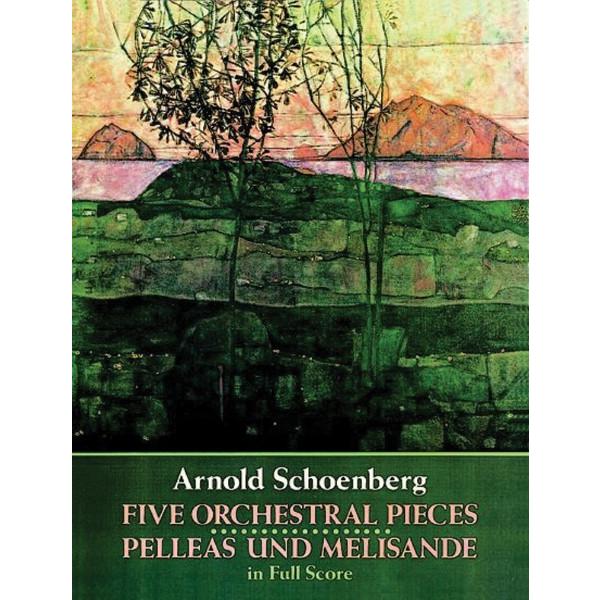 楽譜 【取寄品】ＳＣＯ６８７　輸入　シェーンベルク／５つの管弦楽曲、交響詩「ペレアスとメリザンド」【...