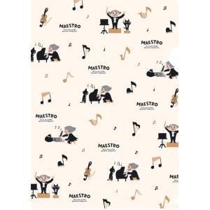 【取寄品】【取寄時、納期1週間〜10日】Ａ４クリアファイル　マエストロ　ＭＡＥＳＴＲＯ
