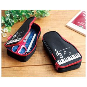 【取寄品】【取寄時、納期1週間〜10日】０１７７５０１　Ｐｉａｎｏ　ｌｉｎｅ　ペンケース　グランドピアノ【ネコポス不可・宅配便のみ可】