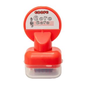 コロコロ五線スタンプ あか【ネコポス不可・宅配便のみ可】